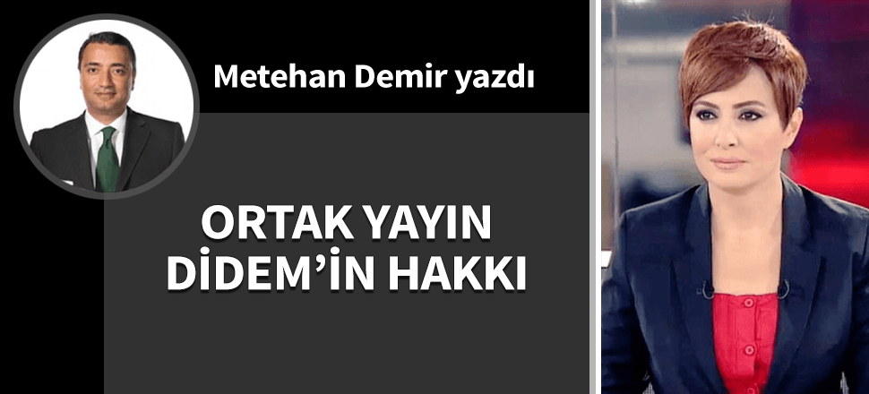 Ortak canlı yayın Didem'in hakkı!