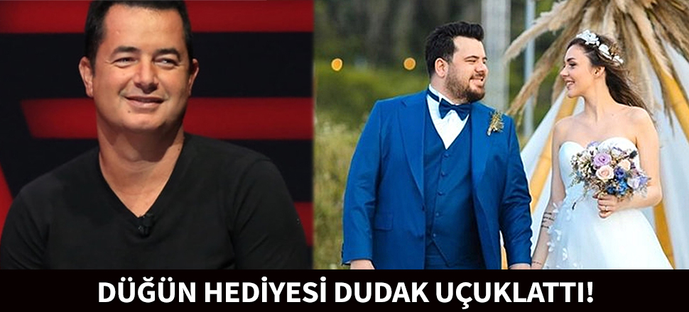 Acun Ilıcalı'dan Berfu Yenenler'e dudak uçuklatan düğün hediyesi!