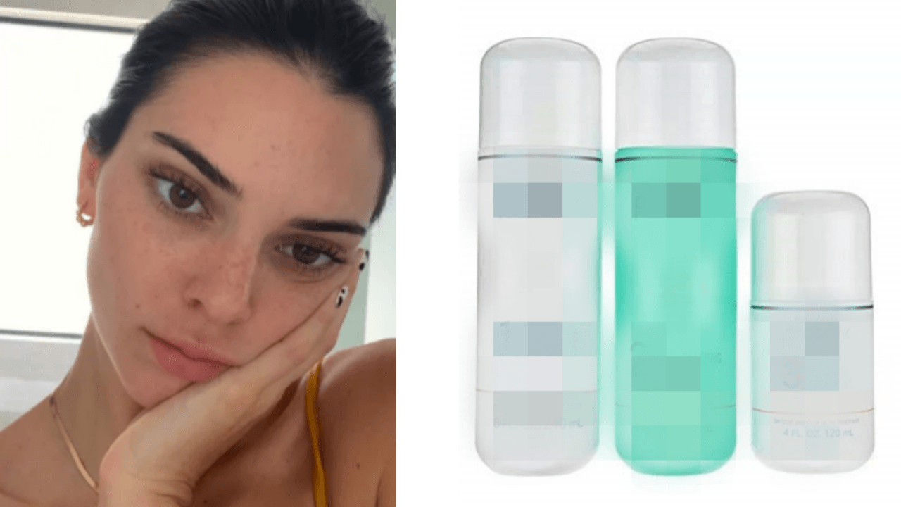 Kendall Jenner'ın cilt bakımı ürünleri!