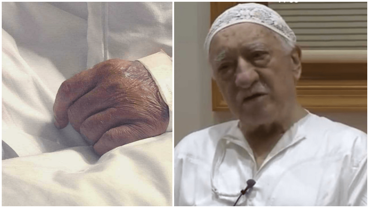 Gülen son olarak kefenle görüntülendi!