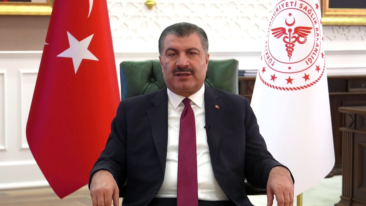 Ankara'da Bakan Fahrettin Koca’dan kutlama mesajı