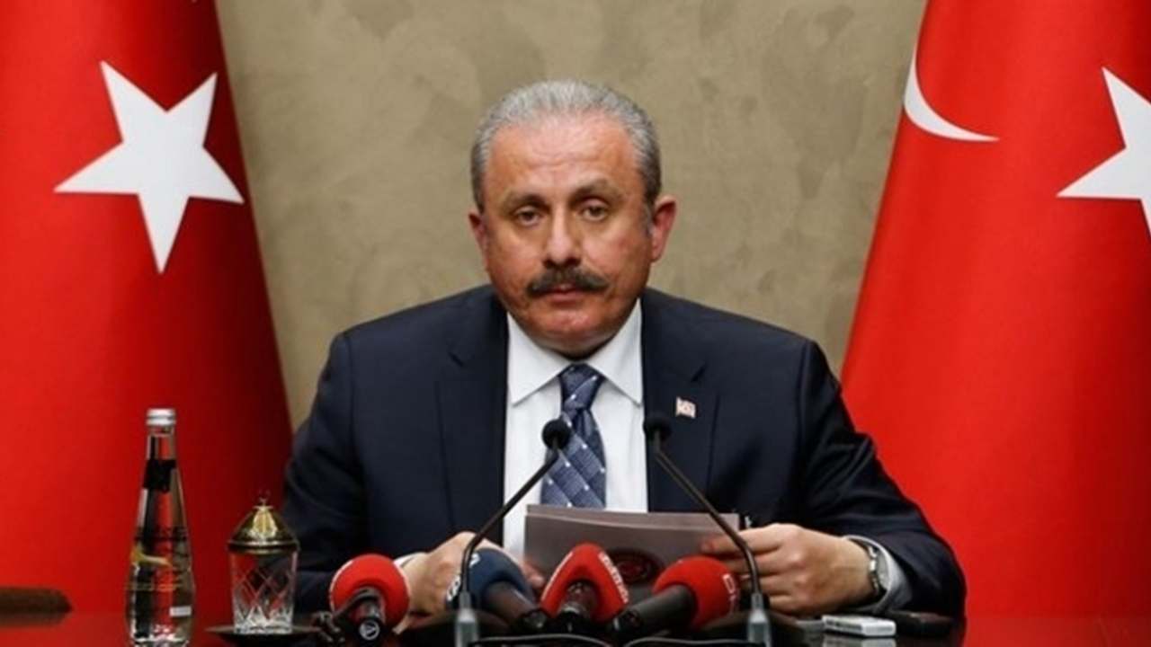 Ankara'da TBMM Başkanı Mustafa Şentop’tan dünyaya mesaj