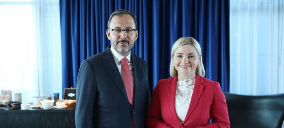 Bakan Kasapoğlu, Lilja Dögg Alfreðsdóttir görüştü!