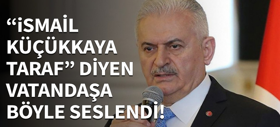 "İsmail Küçükkaya taraf" diyen vatandaşa yanıt!