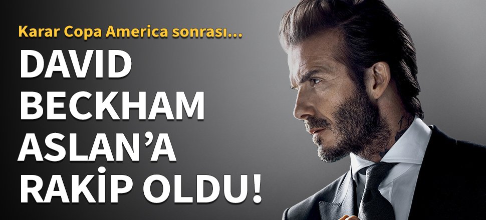 David Beckham, Galatasaray'a rakip oldu!