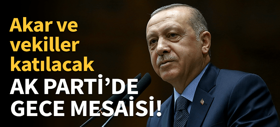 Erdoğan bugün 21.30'da milletvekillerini topluyor!
