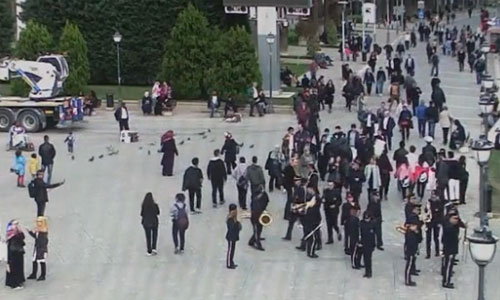 İzmir'de cuma namazında inanılmaz provokasyon