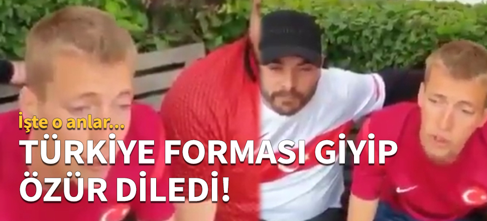 Emre Belözoğlu'na fırça uzatan adama forma giydirip özür dilettiler!