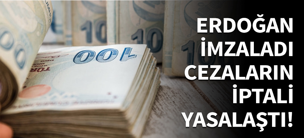 Erdoğan imzaladı, o cezaların iptali yasalaştı!