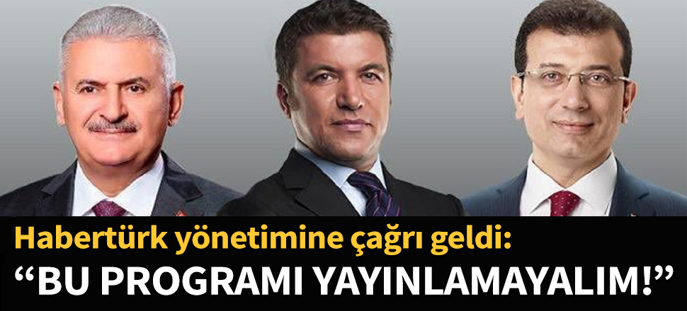 "Bu programı yayınlamayalım!"