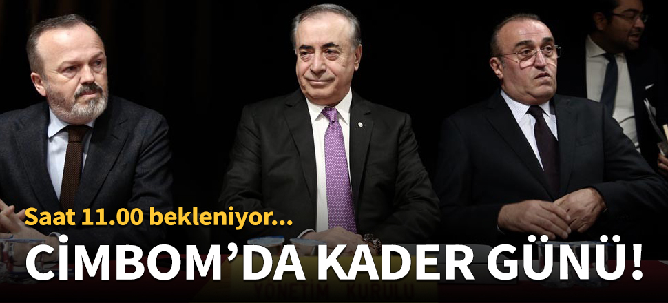 Galatasaray'da kritik gün bugün!