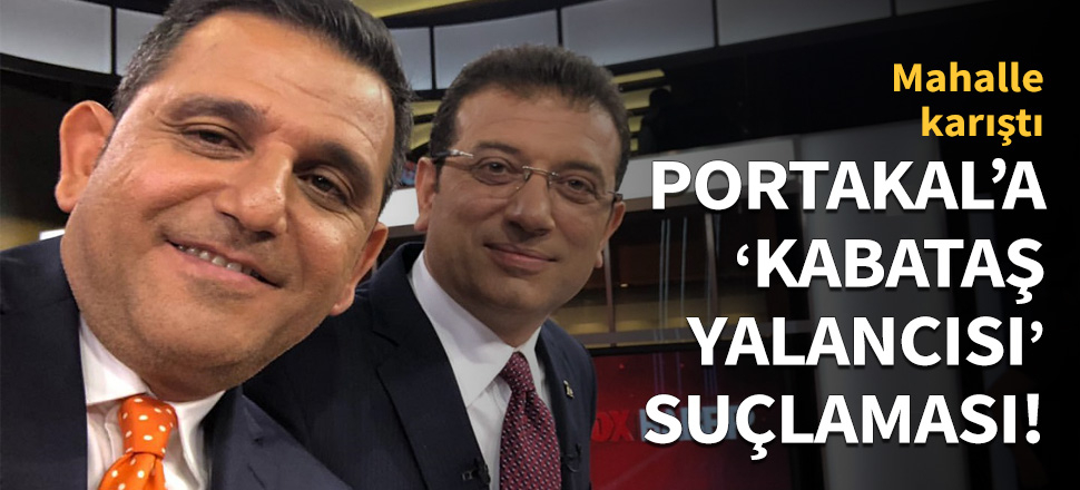 Portakal'a 'Kabataş yalancısı' suçlaması!