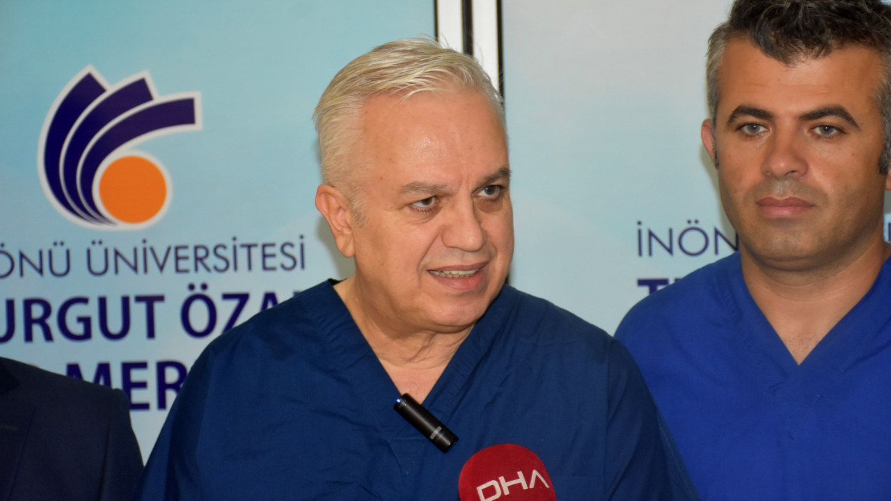 Malatya'da Prof. Dr. Sezai Yılmaz: Ameliyattan çıktıktan sonra gözlerim doldu