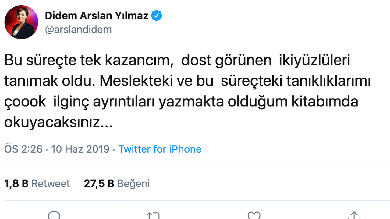 O mesajda kastedilen gazeteciyi SuperHaber açıklıyor!
