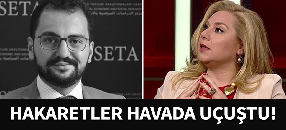 Habertürk ekranlarında hakaretler havada uçuştu...