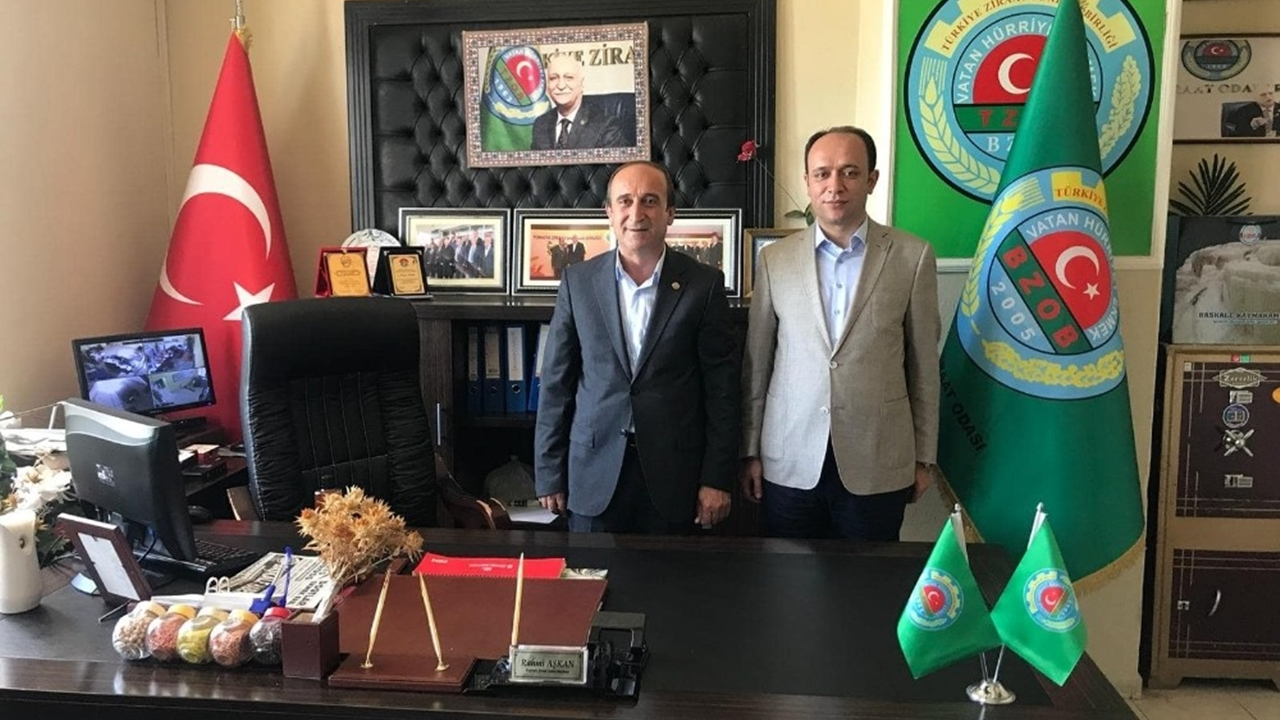 Van'da Kaymakam Asım Solak’tan Başkale Ziraat Odasına ziyaret