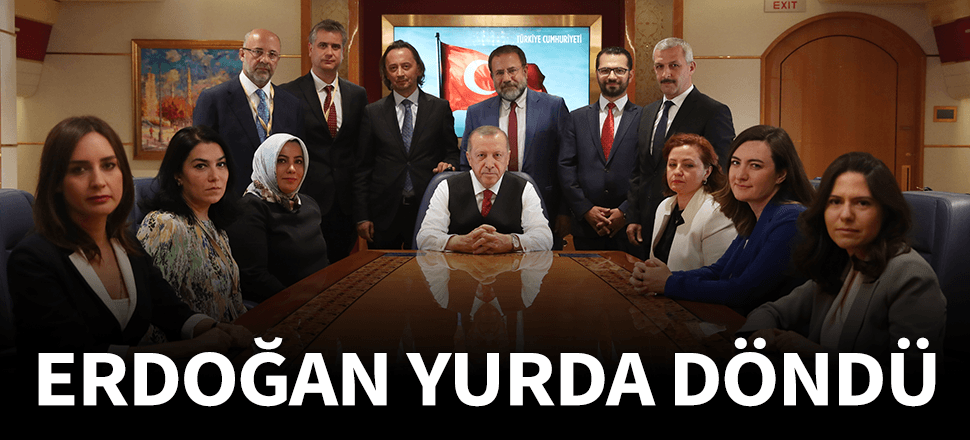 Cumhurbaşkanı Erdoğan Tacikistan'dan döndü!