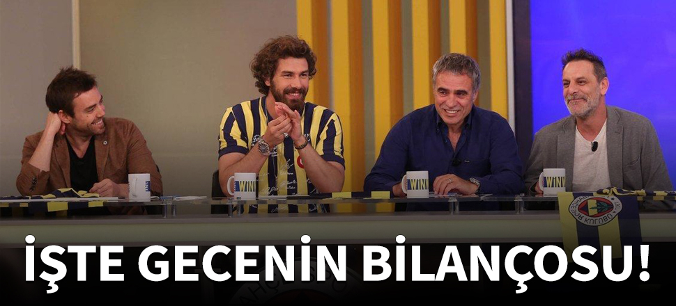 WinWin'de gecenin bilançosu!