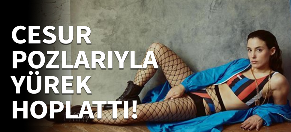Cansu Tosun cesur pozlarıyla büyük beğeni topladı!
