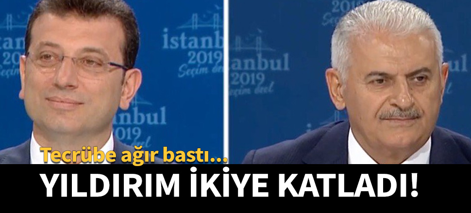 Yıldırım, İmamoğlu'nu ikiye katladı!