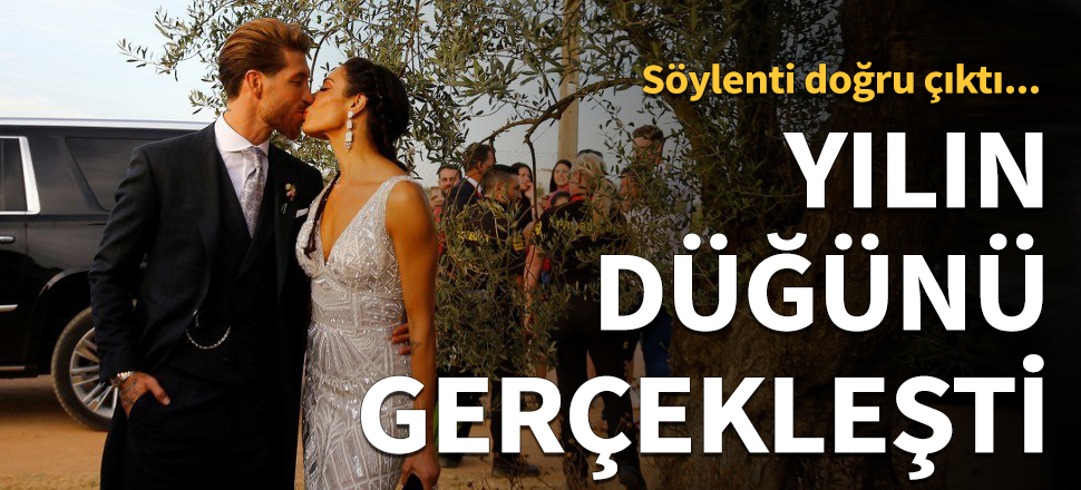 Yılın düğünü gerçekleşti!