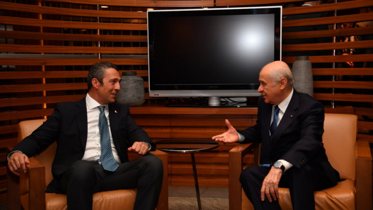 Ali Koç, Devlet Bahçeli'yi ziyaret etti!