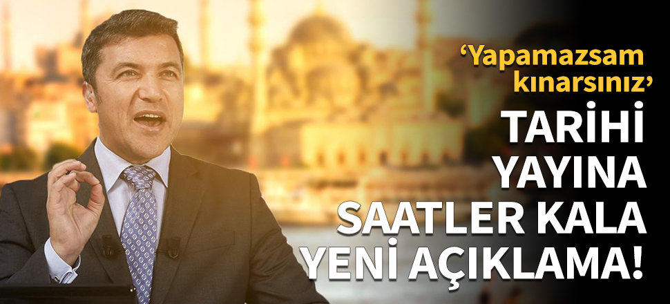 İsmail Küçükkaya'dan yeni açıklama!