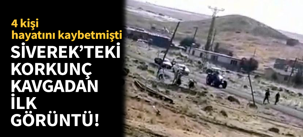 Siverek'teki aşiret kavgasından ilk görüntü!