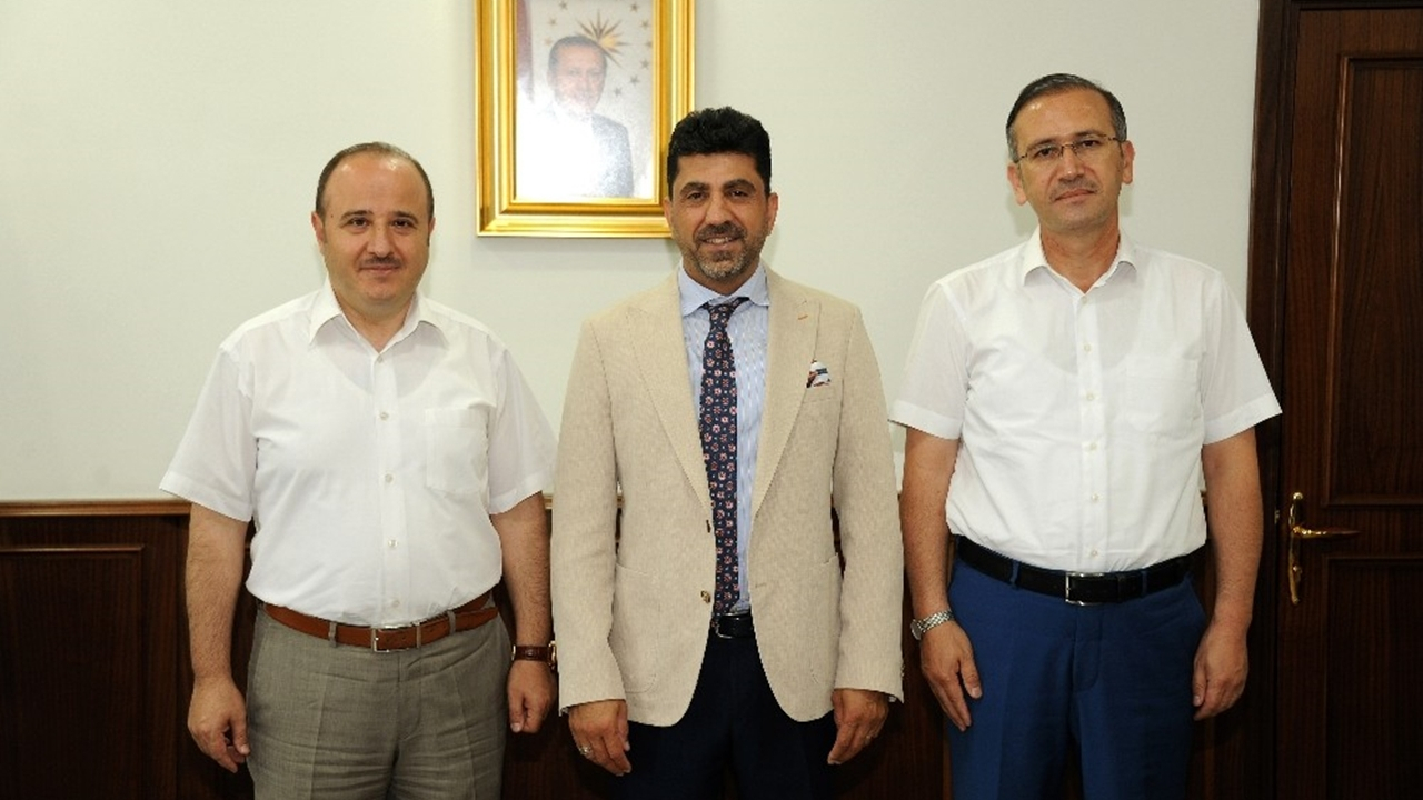 Aydın Müftüsü Ercan Aksu’dan Rektör Aldemir’e ziyaret