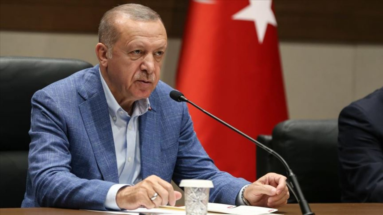 Erdoğan şehit ailesine taziye telgrafı gönderdi!