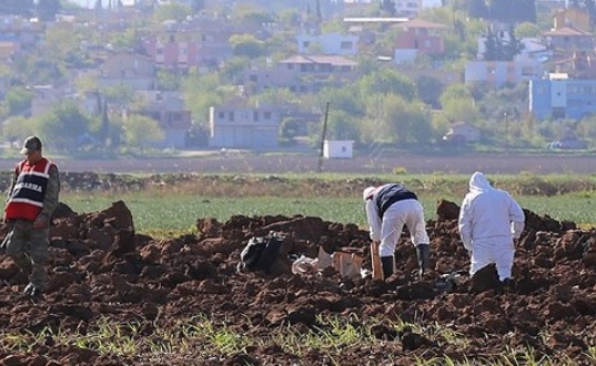 Hatay'ın Yayladağı kırsalına 3 top mermisi atıldı