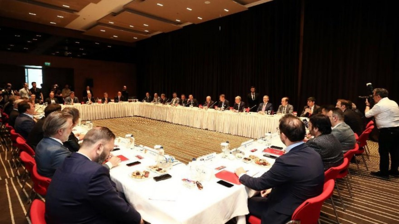 TFF ve Kulüpler Birliği toplantısı başladı!
