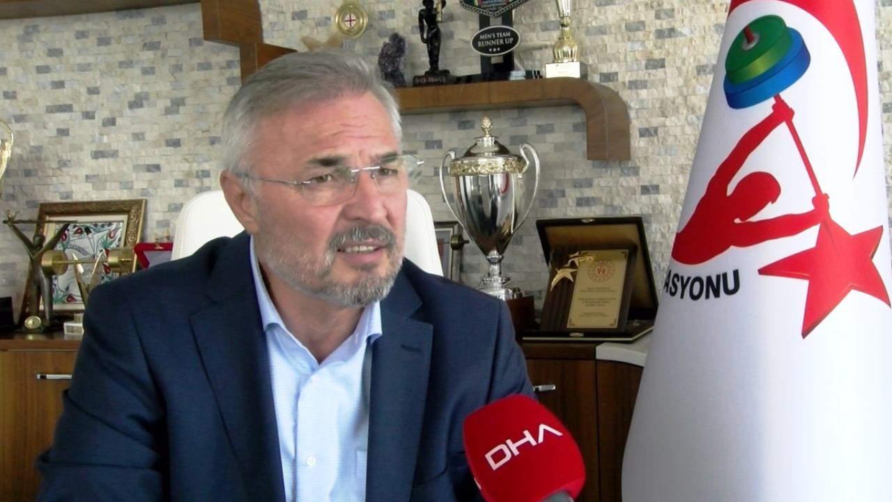 Ankara'da Halter Federasyonu Başkanı Tamer Taşpınar: Tokyo'da yüzümüz gülecek