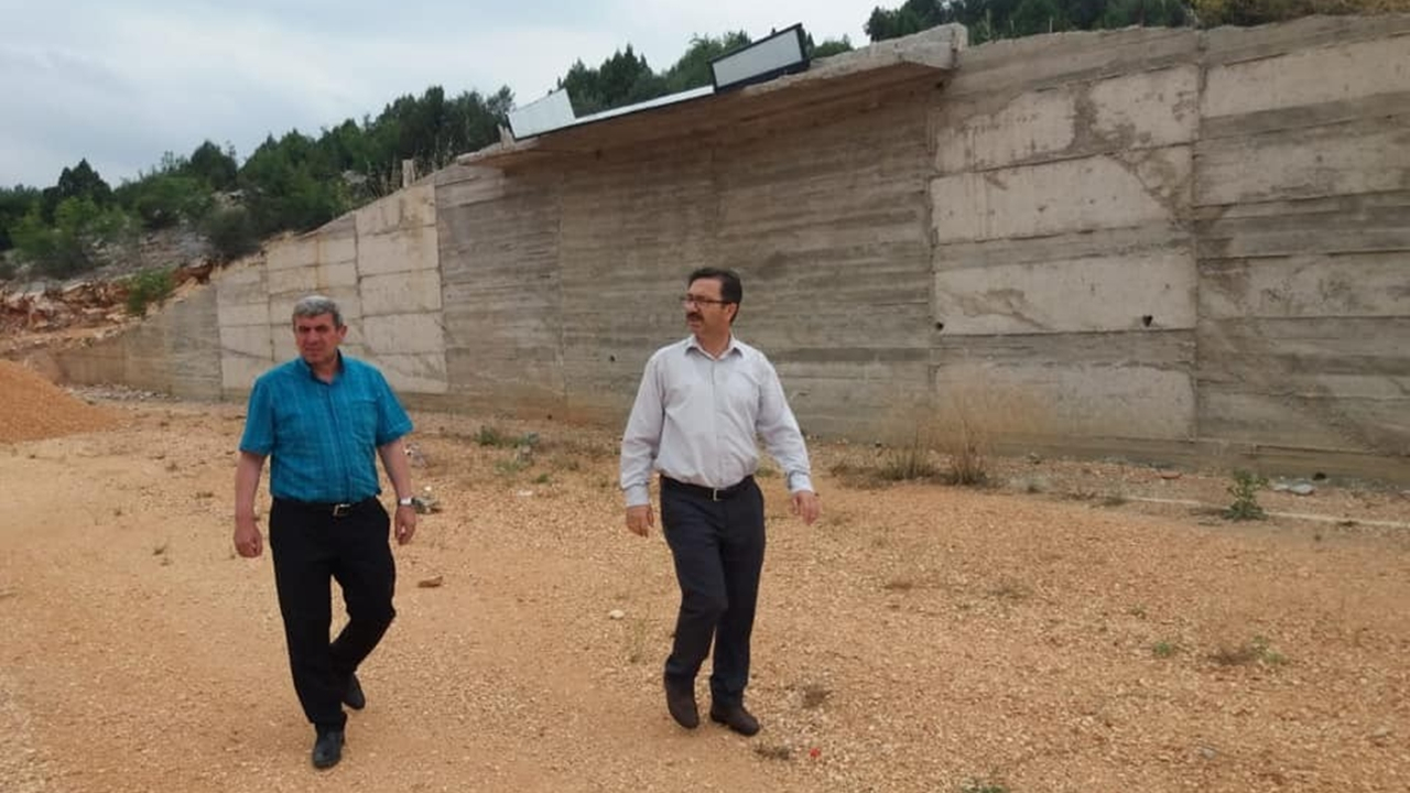 Bilecik'te Başkan Hüseyin Ocak, kantar çalışmalarını inceledi
