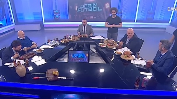 RTÜK'ten Derin Futbol'da mangala inceleme: 'Öküz gibi yiyorsun!' / VİDEO