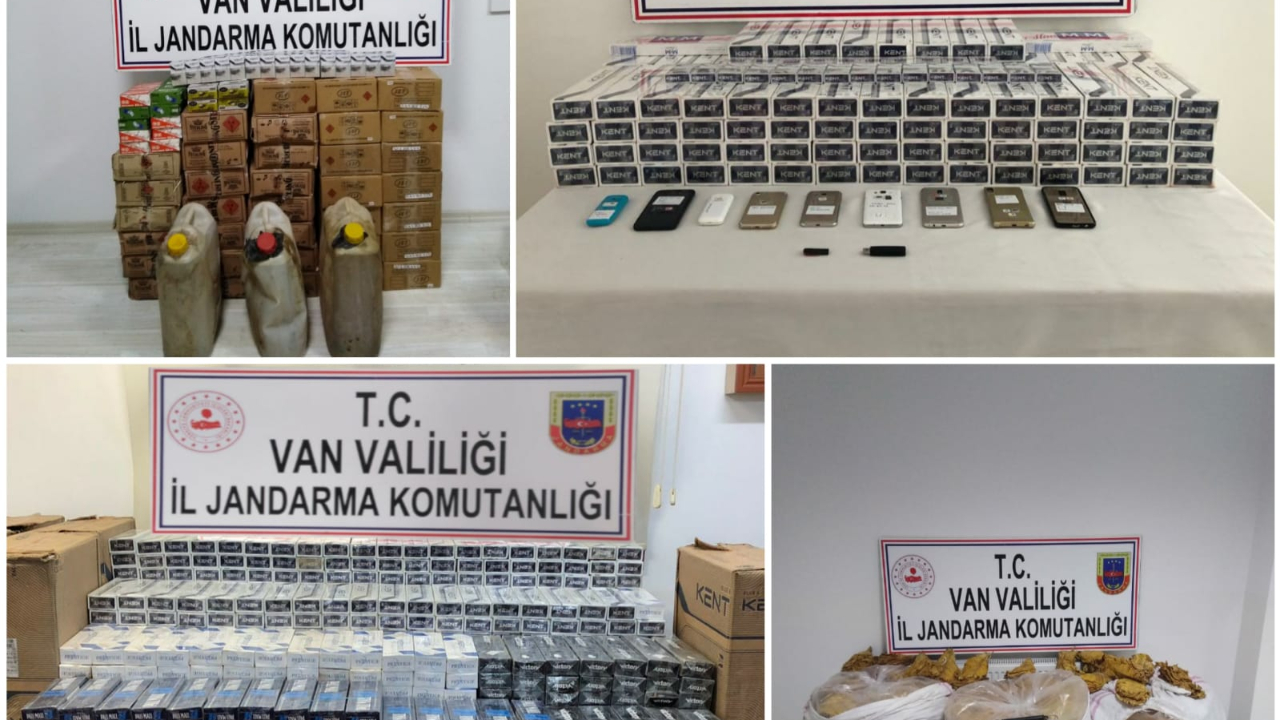 Van'da kaçakçılık baskını: 15 gözaltı