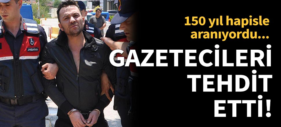 Gazetecileri böyle tehdit etti!