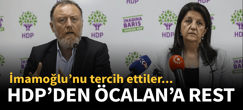 HDP, İstanbul stratejisini ve taktiğini değiştirmiyor!