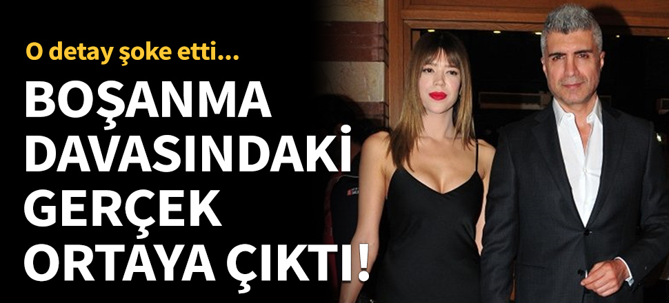 Boşanma davasındaki gerçek ortaya çıktı!