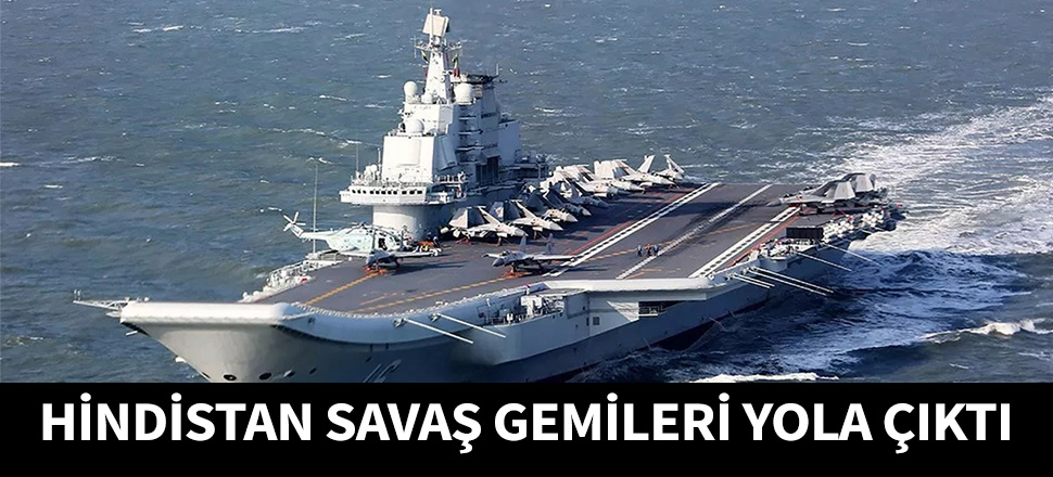 Hindistan savaş gemilerini bölgeye gönderdi!