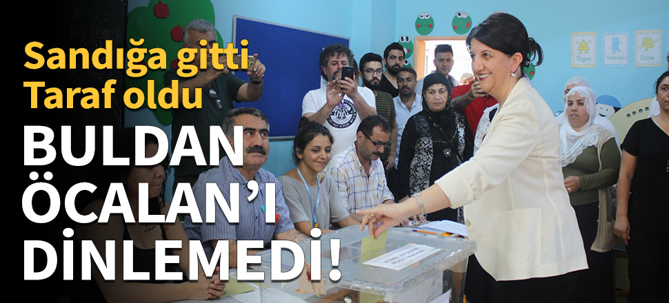 Pervin Buldan Öcalan'ı dinlemedi!