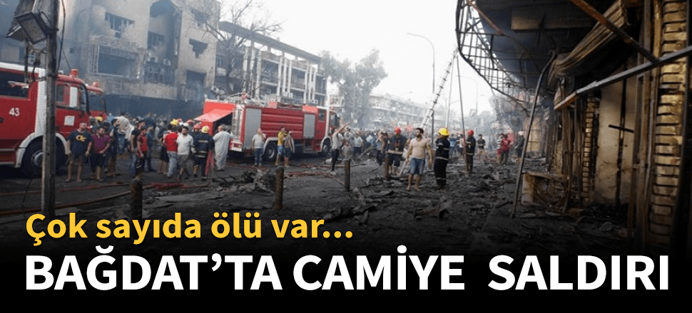 Komşuda camiye intihar saldırısı düzenlendi!