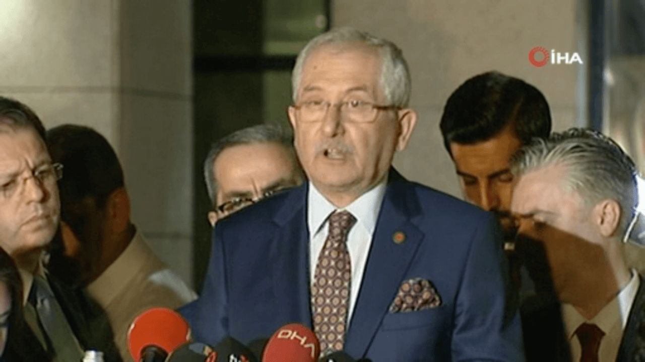 YSK Başkanı Sadi Güven'den seçim açıklaması!