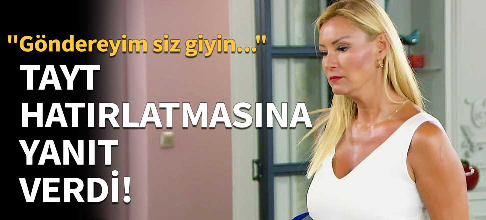 Pınar Altuğ'dan tayt hatırlatmasına cevap!
