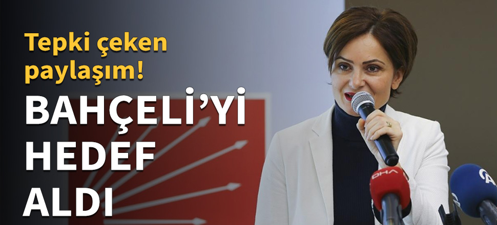 Zafer sarhoşu Kaftancıoğlu, Bahçeli'yi hedef aldı!