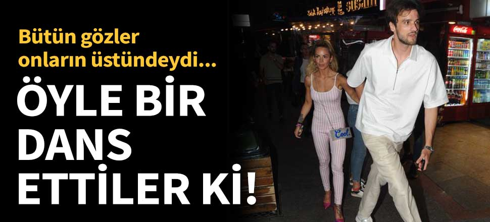 Eliz Sakuçoğlu'ndan kucak dansı!
