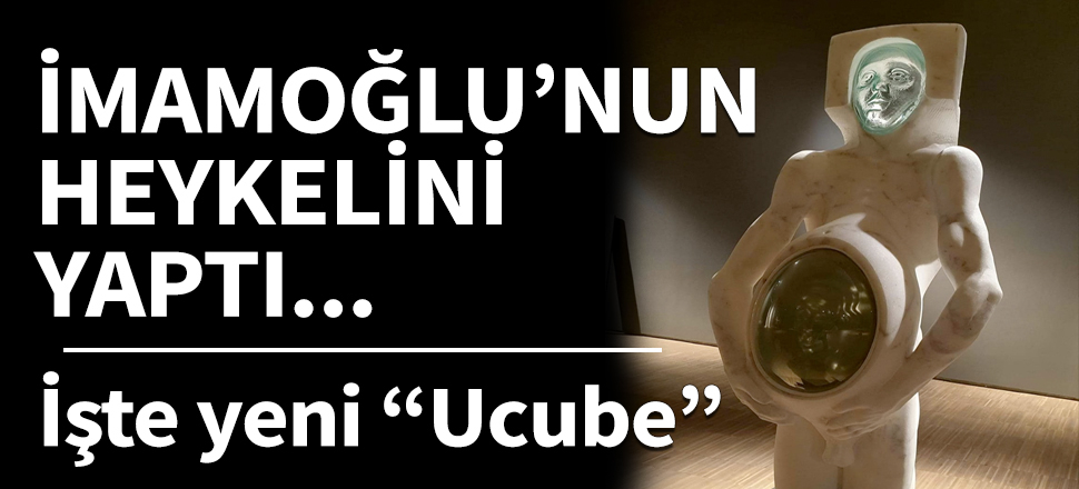 O heykeltıraş, Ekrem İmamoğlu'nun heykelini yaptı!