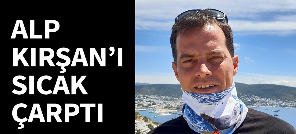 Alp Kırşan kıyafetleriyle bahçesindeki duşa girdi!