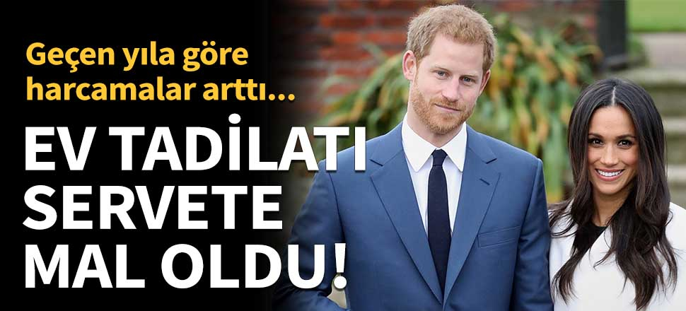 Prens Harry ve Düşes Meghan'ın ev tadilatı servete mal oldu!
