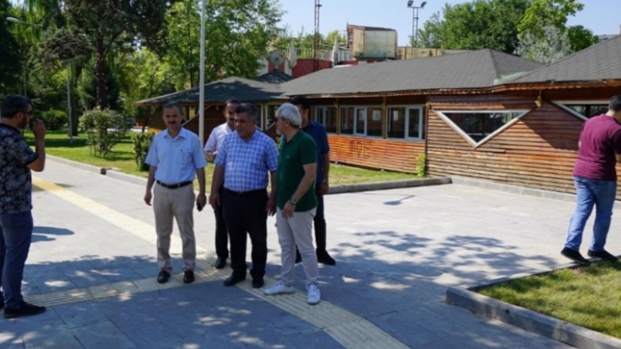 Adıyaman'da Başkan Süleyman Kılınç, Mimar Sinan Parkı projesini inceledi